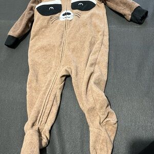 Carter’s brown raccoon Kids Footie